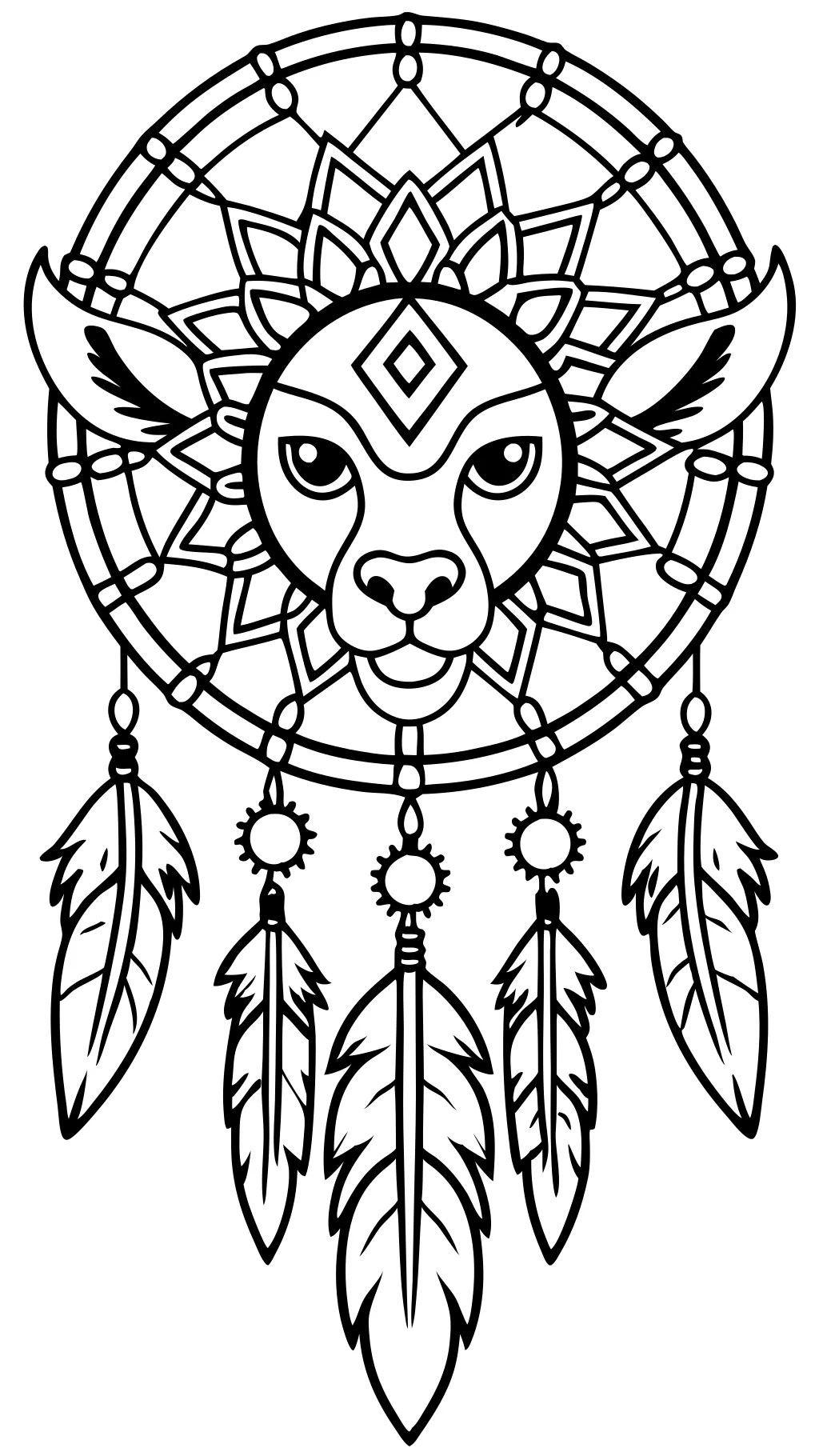 native coloring pages